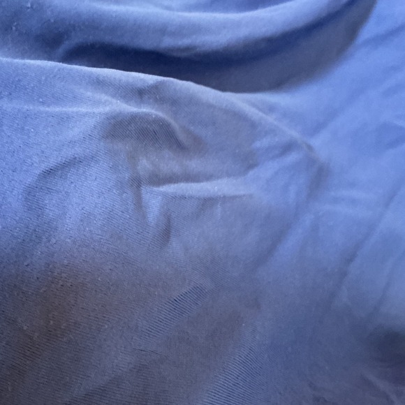 J. Crew One Piece Swimsuit Tie Shoulder V-Neck Cobalt Blue Bathing Suit M - Picture 5 of 8